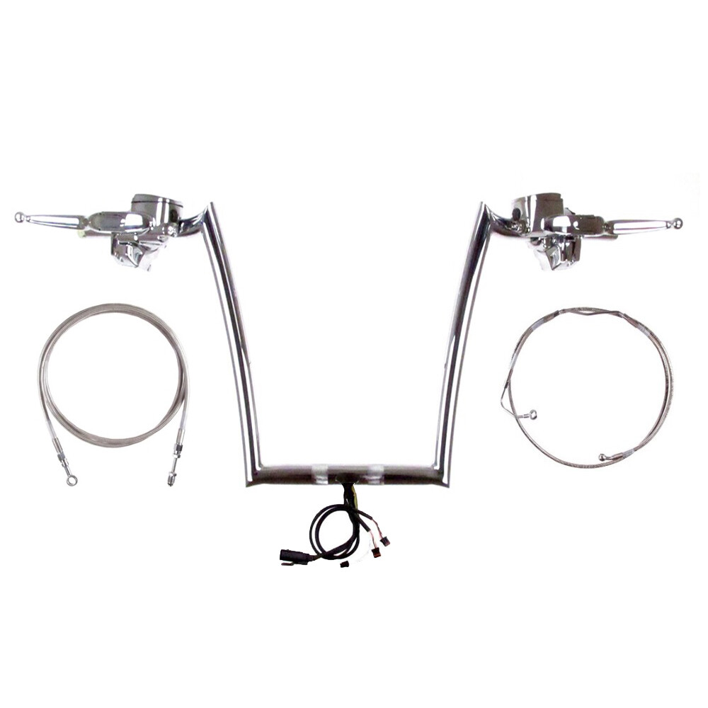 Paul Yaffe Chrome 16" Monkey Bar Kit 2015 & Up HarleyDavidson Road