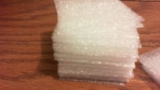 2in x 2in Packing Foam sheets  400 sheets per box 