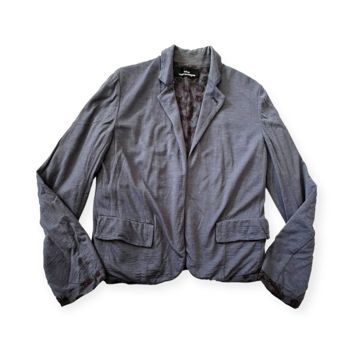 Comme Des Garçons Tricot Blazer Jacket, One Size, Made In Japan