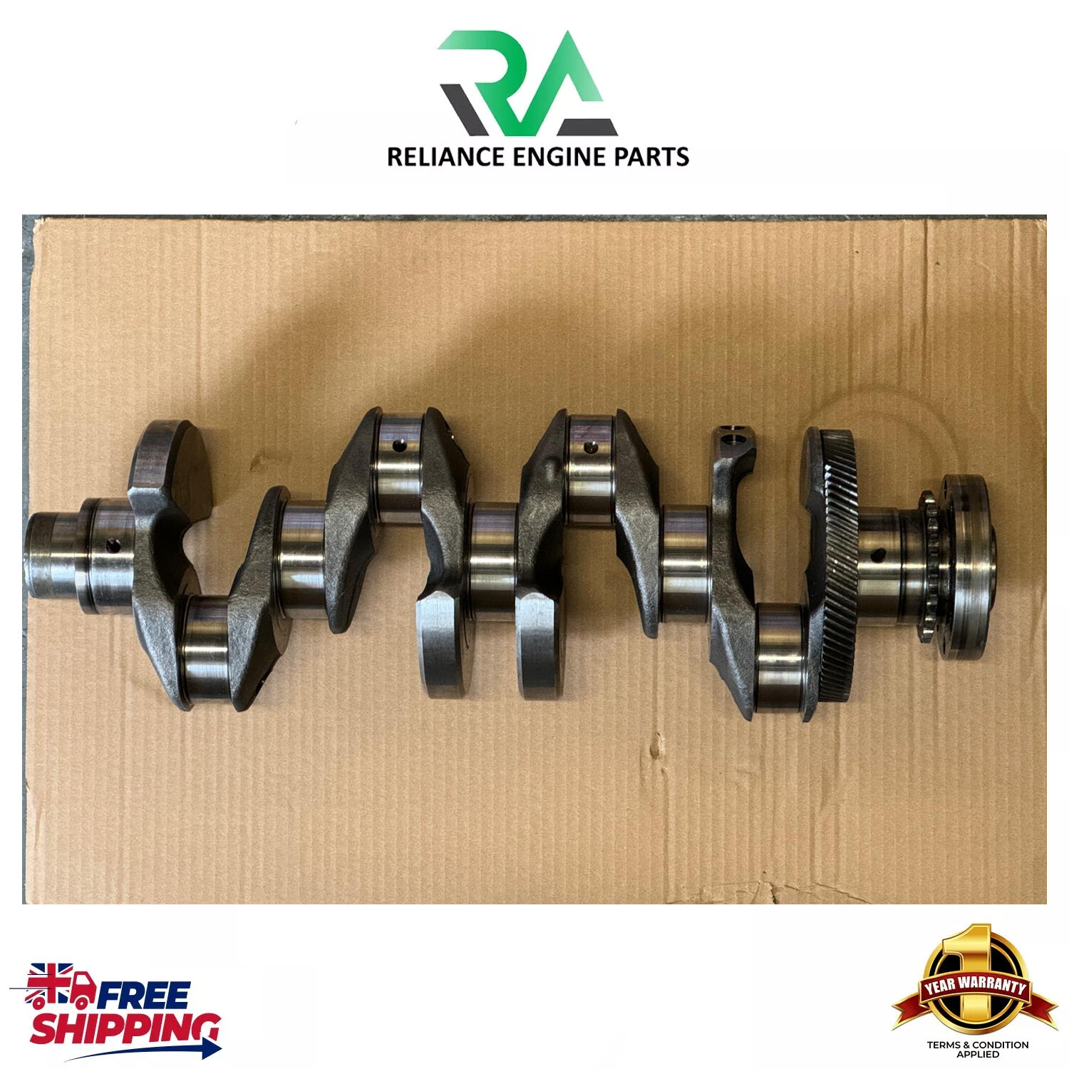 LAND ROVER RANGE ROVER EVOQUE 2.0 204DTD ENGINE CRANKSHAFT ALLOY