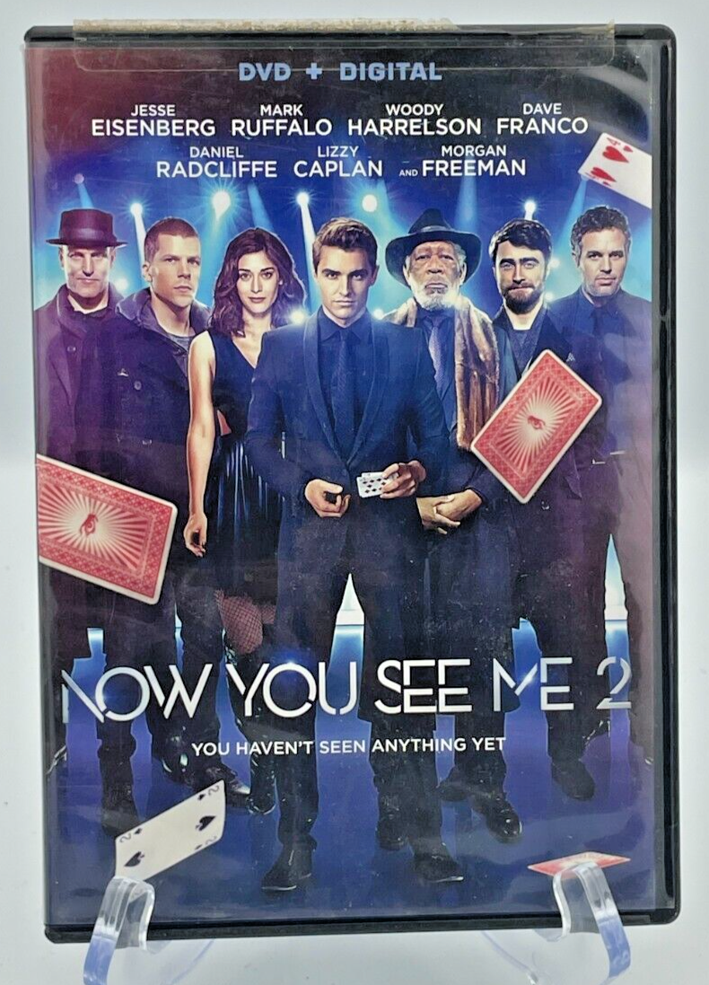 Now You See Me DVD Mark Ruffalo Morgan Freeman