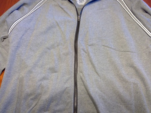 Cutter & Buck Full Zip XXL Charcoal Heather Sweatshirt Jacket NWT - Picture 3 of 7