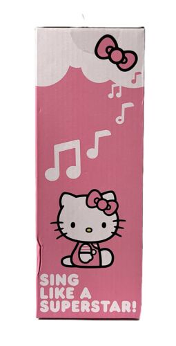 Hello Kitty Bluetooth Micrófono Karaoke Altavoz Inalámbrico USB Carga Rosa Nuevo en Caja - Imagen 4 de 5