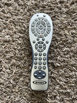 Jensen JR400 Universal 4-Device Remote Control, Silver - OEM Original