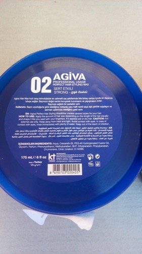AGIVA HAIR WAX Uso professionale Impermeabile 175ml Unisex FIXEGOISTE VARIANTS - Picture 40 of 61