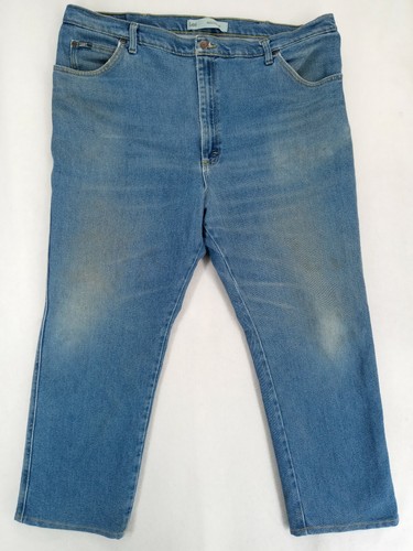 Lee Mens Blue Distressed Denim Jeans 