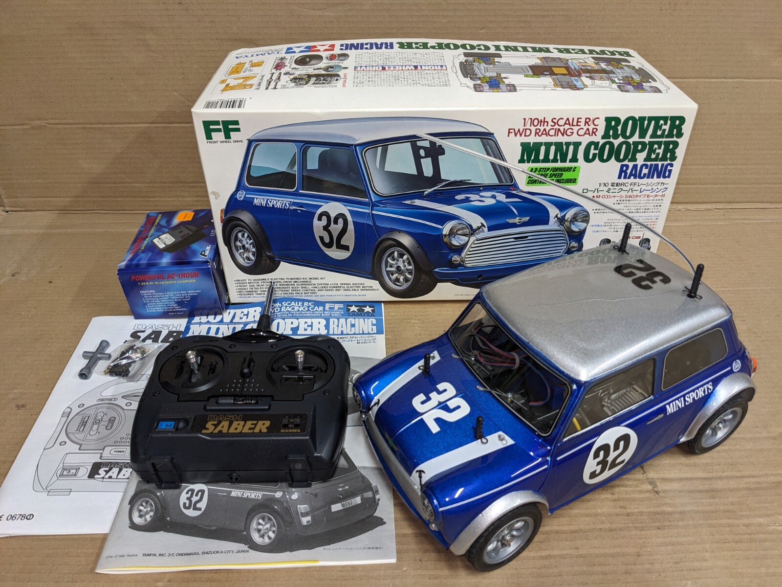 Tamiya M-03 Rover Mini Cooper Racing  Boxed FF RC Radio Control Working Built