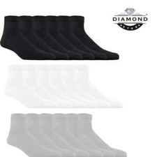 Wholesale Bulk lots Men Ankle Socks Quarter Low Cut Cotton Socks Size 9-11 10-13