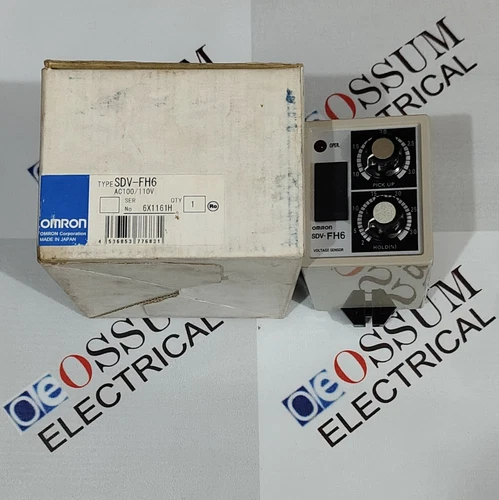 OMRON SDV-FH6 ELECTRONIC TIMER VOLTAGE 110VAC FREE FAST SHIPPING