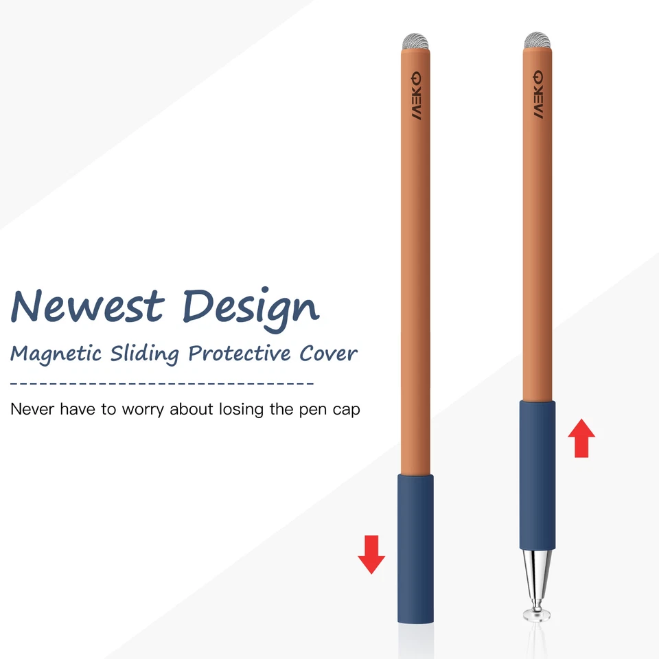 Stylus for iPad(2 Pcs), MEKO 2-in-1 3rd Gen Disc Universal Stylus Pens Touch  - Image 2 of 4