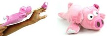 Playmaker Toys Flingshot Slingshot Flying Pig, Pink