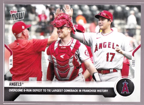 2021 Topps Now 681 ANGELS®