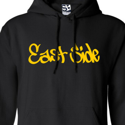 East Side Tag HOODIE | Hooded Sweatshirt Graffiti Graf EastSide