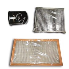For Maserati Granturismo Quattroporte Air Filter Pollen Filter & Oil filter Kit