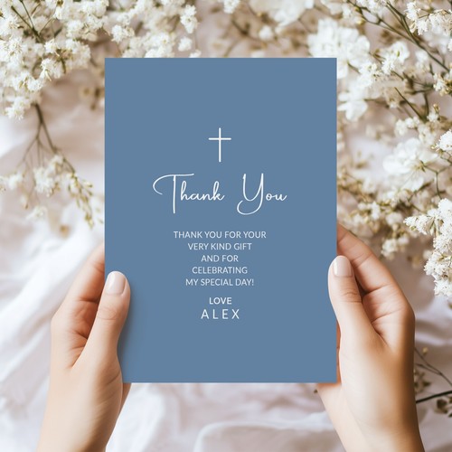 Personalised First Holy Communion Confirmation Christening Baptism Invitations - Picture 11 of 25