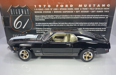 Highway 61 1/18 Scale 1970 Ford Mustang VERY LIMITED And