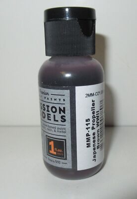 Mission Models Japanese Propeller Paint - Brown Acrylic Model Paint