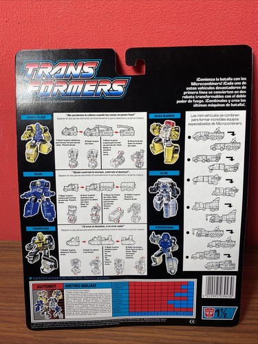 TRANSFORMERS Microcombiner - Autobot- METRO SQUAD *** NEW**** - Imagen 2 de 2