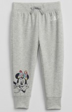 Baby Gap Disney Minnie Mouse Gap Logo Joggers 6-12 M Gray NWT Free Shipping