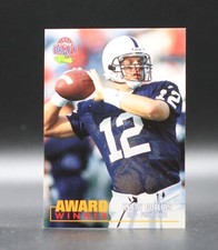 1995 Classic NFL Draft KERRY COLLINS Davey O'Brien Award Card #104 Penn State