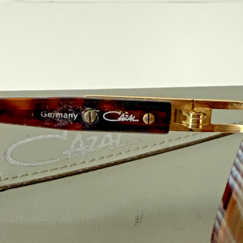 Vintage Cazal MOD. 962 Sunglass Frames – Gold & Tortoiseshell – Frames Only - Picture 6 of 8