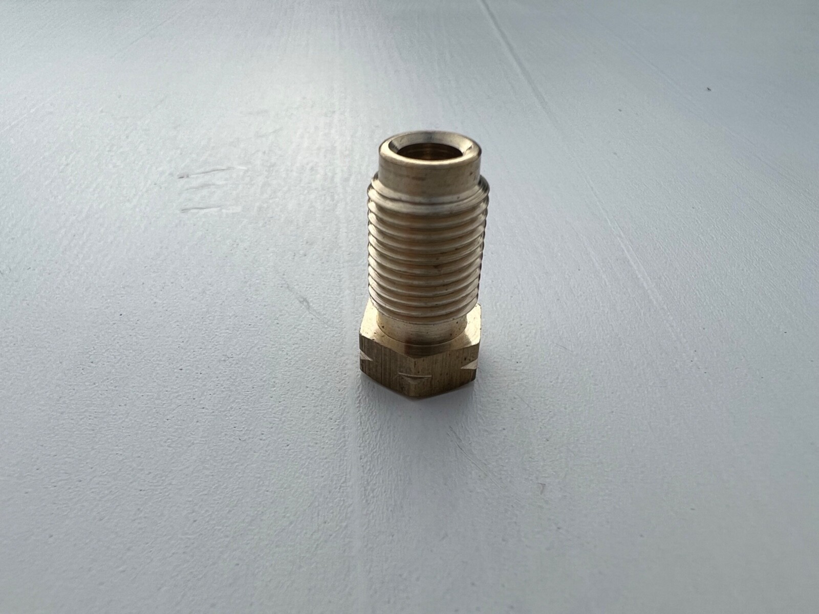 Brass Brake Pipe Fittings Unions M10 x 1mm Male Short 3/16" Pipe 6