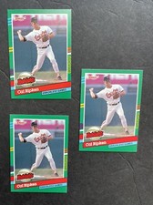 1991 Donruss Cal Ripken Card #BC-17 (3 card lot)