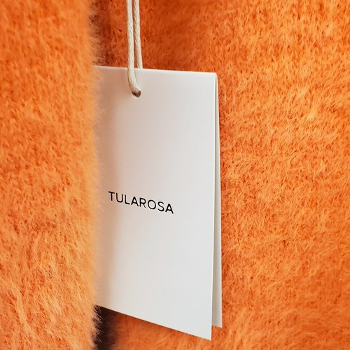 Tularosa Webster Strickpullover mit Schildkrötenhals Gr. XS Neu mit Etikett orange - Bild 4 von 12