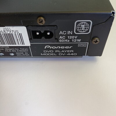 Pioneer DV-440 DVD Player for sale online | eBay