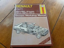 Renault 9 and 11 (1982-1984)owners workshop manual 