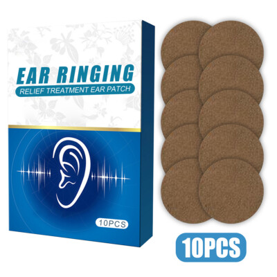 10Stck Tinnitus Relief Behandlung Ohr Pflaster Schützen Aufkleber Gesundheit DE