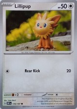 170/197 LILLIPUP | COMMON | OBSIDIAN FLAMES POKEMON CARD