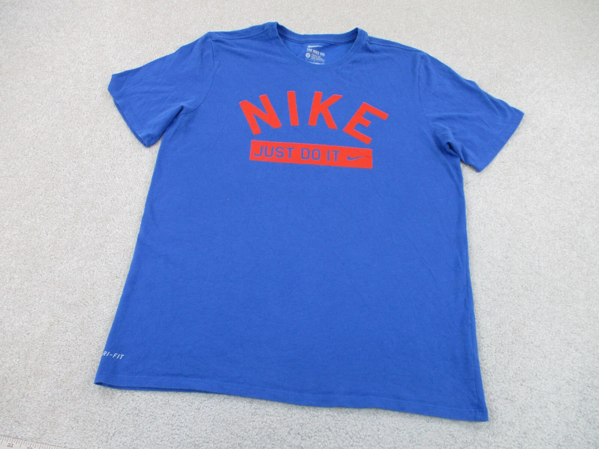 Nike blue and orange shirt clearance