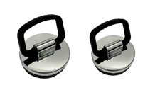 PACK OF BATH & BASIN CHROME PLASTIC PLUGS WITH HANDLE EASY GRIP  CP2H + CP1H