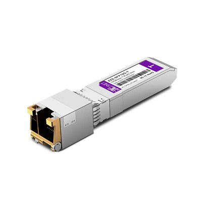 10GBASE-T SFP+ Transceiver, SFP+ to RJ45, 10G Copper SFP+ to Ethernet Module ...