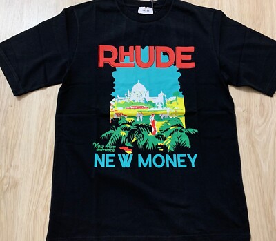 Brand new with tags RHUDE New Money T-Shirt Men's Size L NWT