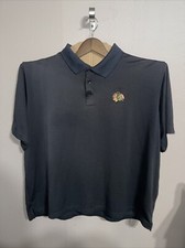 Chicago Blackhawks Antigua Embroidered Pique ...