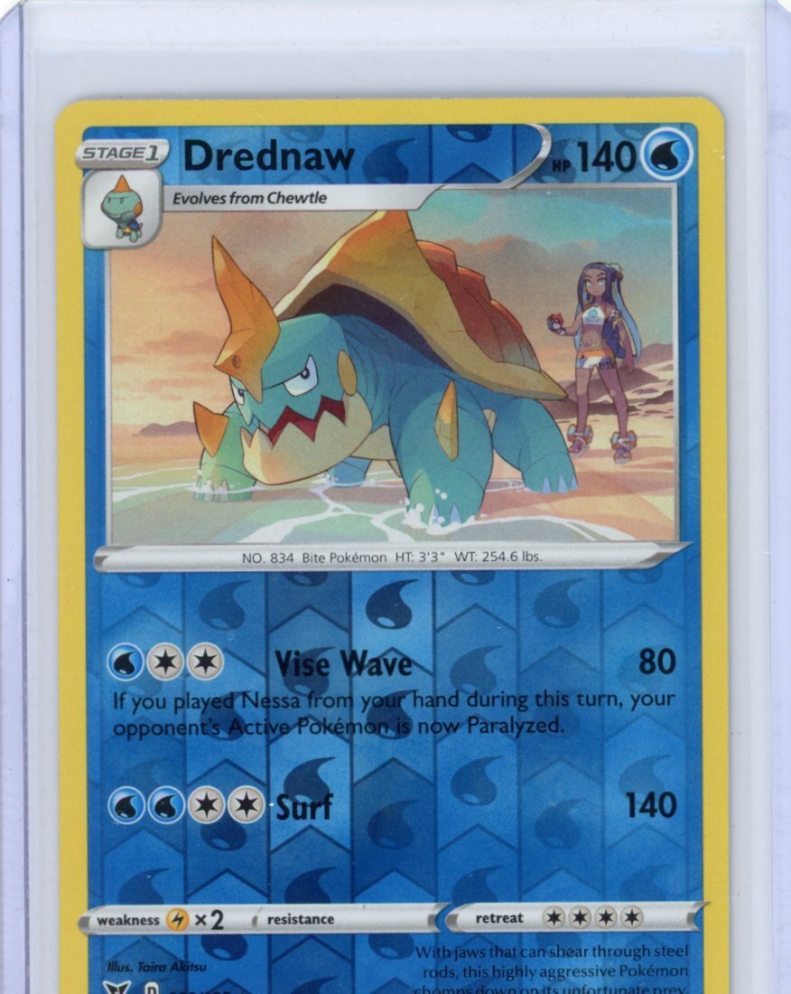 Drednaw 039/185 Reverse Holo Rare- 2020 SWSH: Vivid Voltage | Pokemon TCG