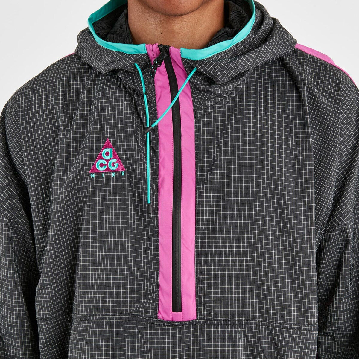 NIKE ACG WOVEN HOOD ANORAK JACKET -931907-060 -Size L -RARE NIKE ACG WOVEN HOOD ANORAK JACKET -931907-060 -Size L -RARE