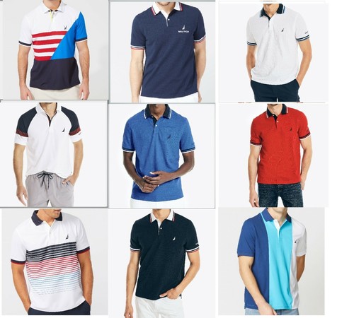 Nautica Short-Sleeve Wicking Polo Shirt 
