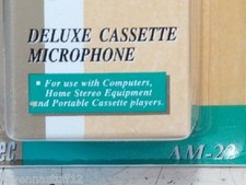 LABTEC AM-22 COMPUTER/HOME STEREO/CASSETTE MICROPHONE NEW IN PACKAGE 