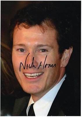 NICK MORAN - Signed 12x8 Photograph - FILM