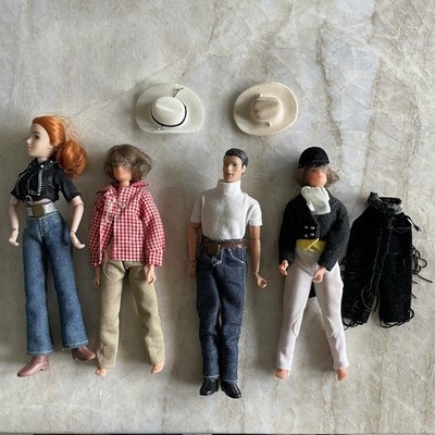 LOT of 4 Vintage Breyer Brenda doll and accessories