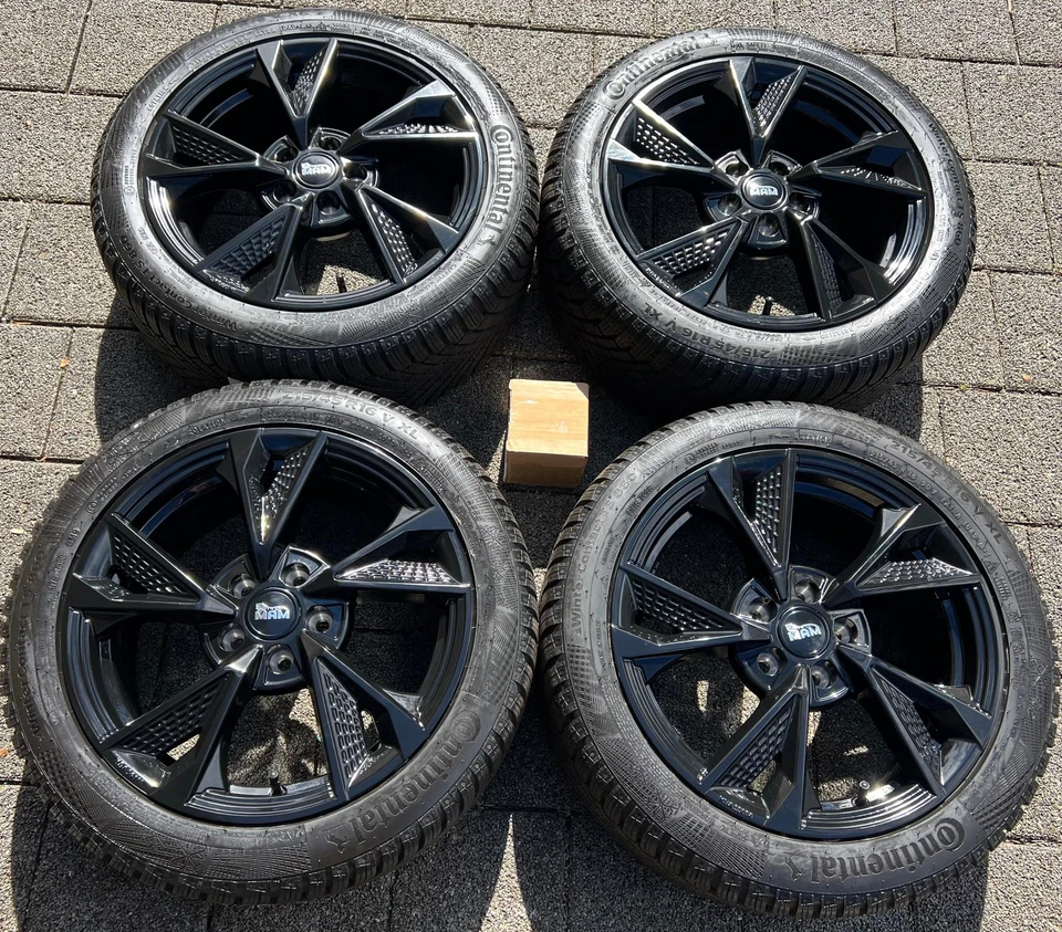 4 ALU WINTERRÄDER AUDI A1 8X SEAT IBIZA 6J SKODA FABIA RAPID VW POLO 6R FREIHAUS - Bild 3 von 4