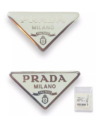 #ad Prada PR A53V A51V A50V A50S A51S A52S Sunglasses Silver White Icon Logo $7.98