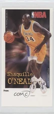 1999 Paper Magic NBA Valentines Shaquille O'Neal HOF rw8