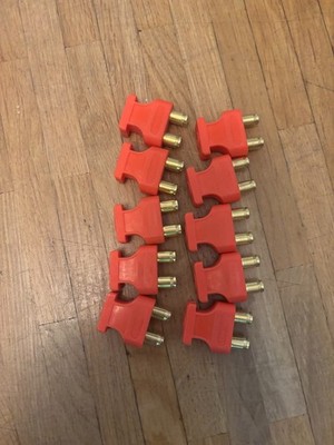 10 x Lemo Brückenstecke Orange CFF.0S ohne Abgriff