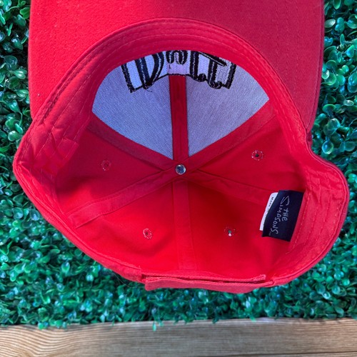 Duff Beer The Simpsons Red Adjustable Hat Cap Logo One Size OSFA - Picture 6 of 7