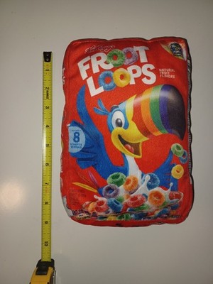 Fruit Loops Cereal Plush 10in Length 