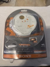 Vintage Sony S2 Sports CD Walkman D-SJ303 With Hand Strap Headset New Sealed